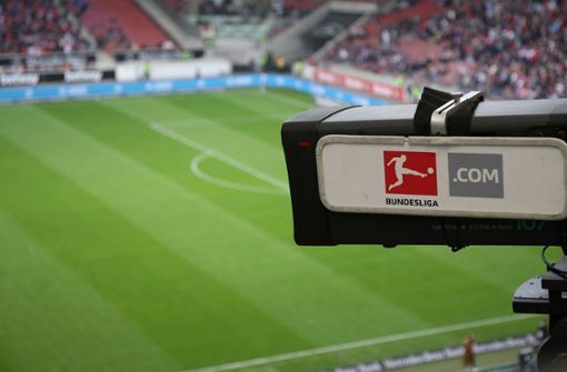 Die Fußball-Bundesliga finanziert sich vor allem über TV-Übertragungen Foto: Baumann