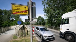 Neckarbrücke wird wieder freigegeben