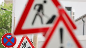 Bauarbeiten in Böblingen: Mehrere Straßensperrungen ab Montag