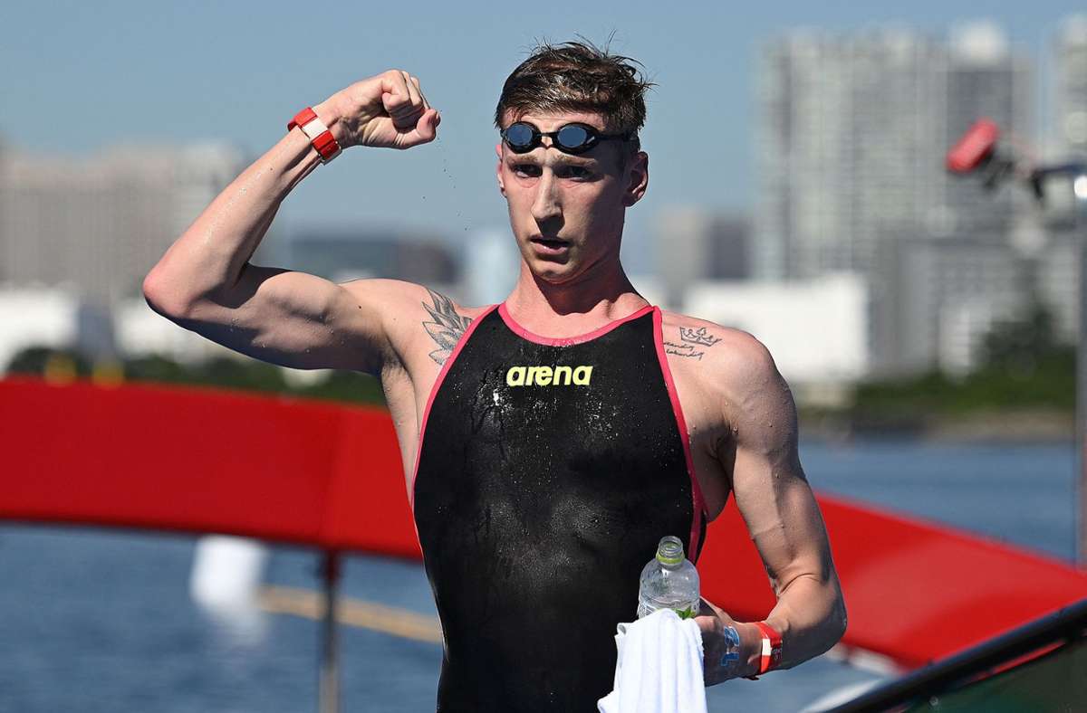 Florian Wellbrock ist Olympiasieger im Freiwasser.