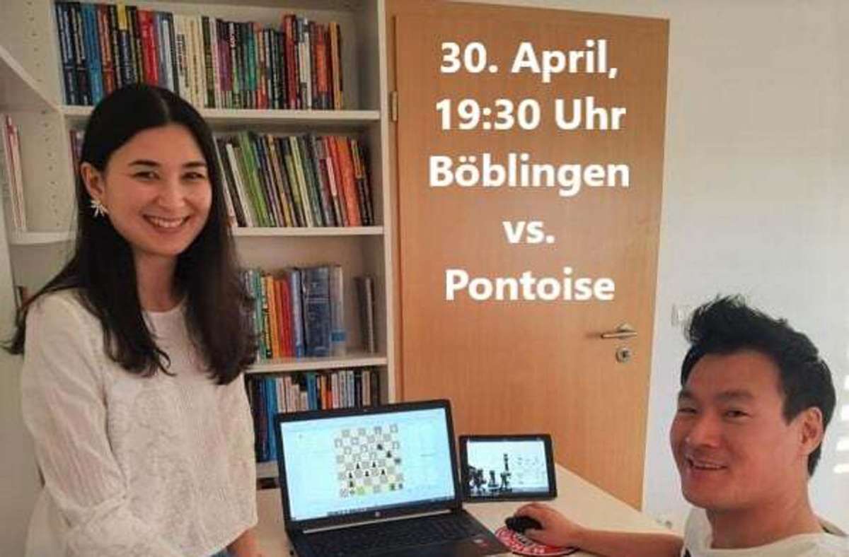 Schach: Online-Wettkampf zwischen Böblingen und Pontoise endet 195:195