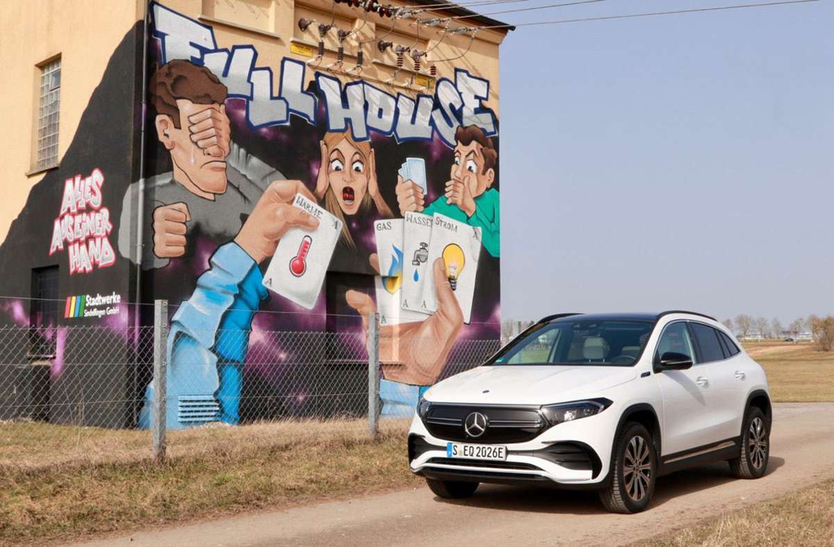 Mercedes präsentiert den EQA: Kompakter Stromer setzt die Segel