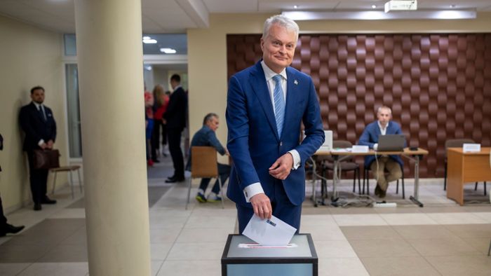 Baltikum: Amtsinhaber Nauseda gewinnt Präsidentenwahl in Litauen klar