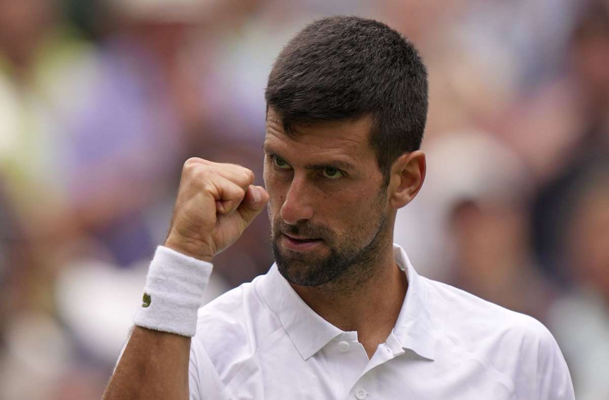 Wimbledon: Novak Djokovic steht  im Viertelfinale