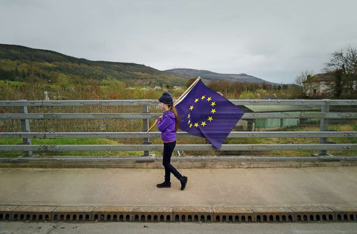 Viele Menschen in Nordirland wären gern in der EU geblieben. Foto: dpa/Niall Carson