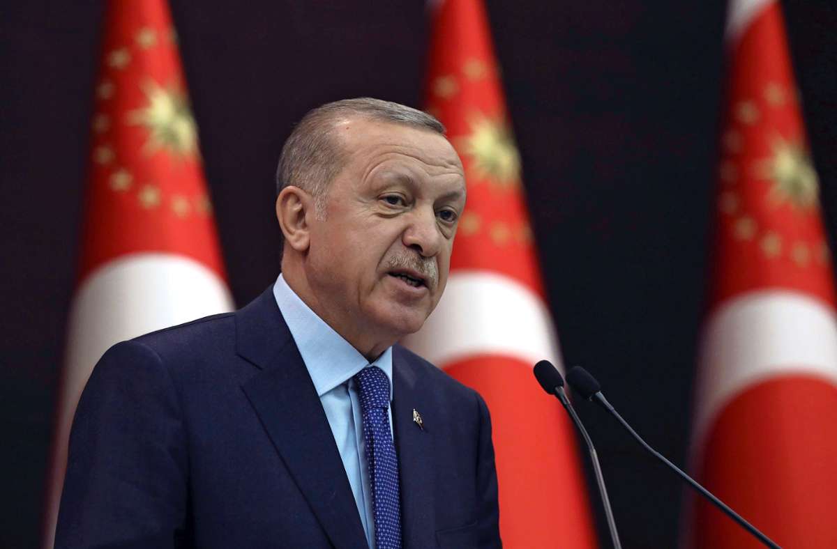 Der türkische Präsident Erdogan verliert bei seinen Wählern an Glaubwürdigkeit. Foto: dpa/Burhan Ozbilici