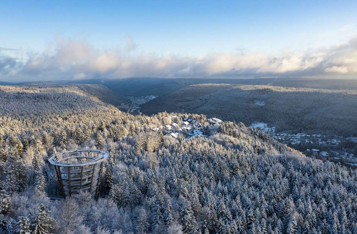 Wetter in Baden-Württemberg: Schnee und Glättegefahr im Bergland erwartet – kein Frühling in Sicht