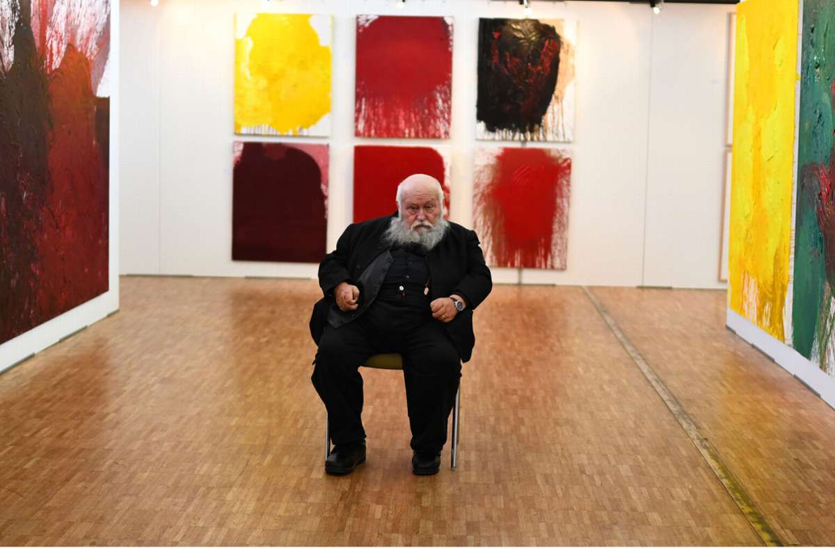 „Blutkünstler“ Hermann Nitsch: „Ich will einen Farbrausch bewirken“