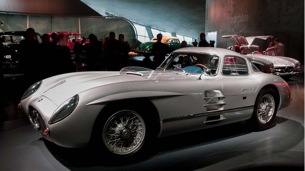Das teuerste Auto der Welt: der Uhlenhaut-Mercedes 300 SLR  Coupé, Baujahr 1955.