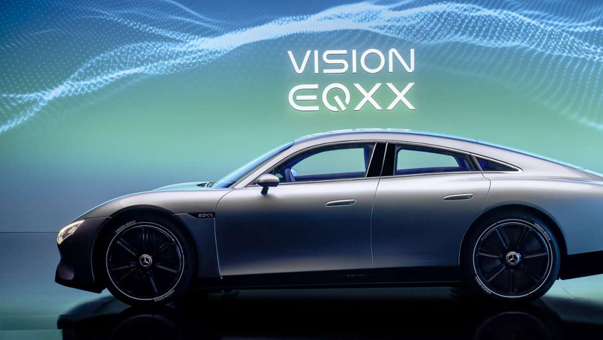 Elektroauto Vision EQXX: Mercedes-Benz  wirkt wie entfesselt