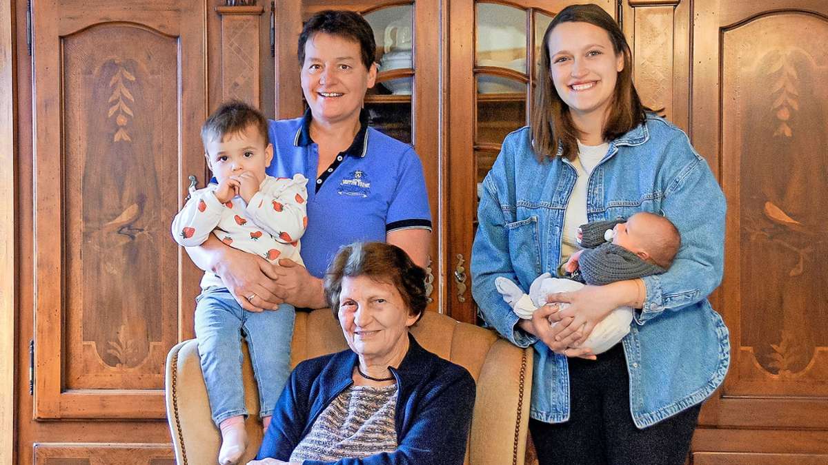 Bauernfamilie aus Bondorf: Vier Frauengenerationen unter einem Dach