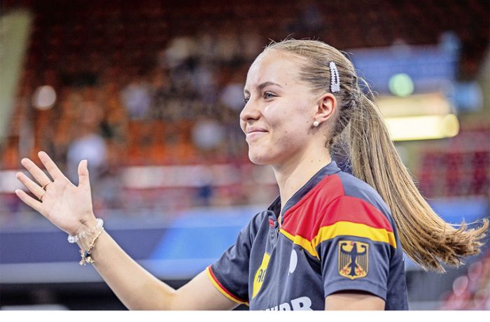 Tischtennis bei der SV Böblingen: Eine U19-WM-Medaille hat Annett Kaufmann bereits sicher