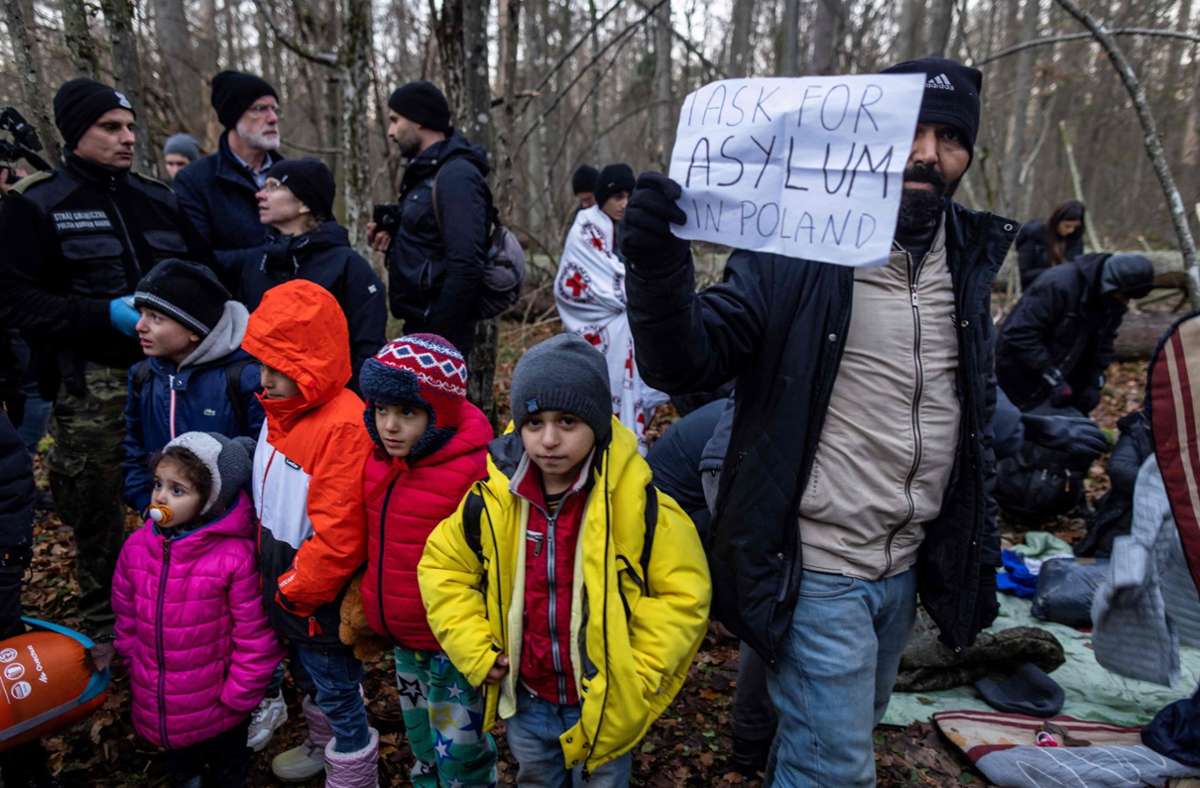 Flüchtlinge in Belarus: Schüsse im Niemandsland