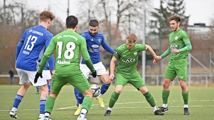 Keine Tore und kein Sieger zwischen VfL Herrenberg und TSV Kuppingen