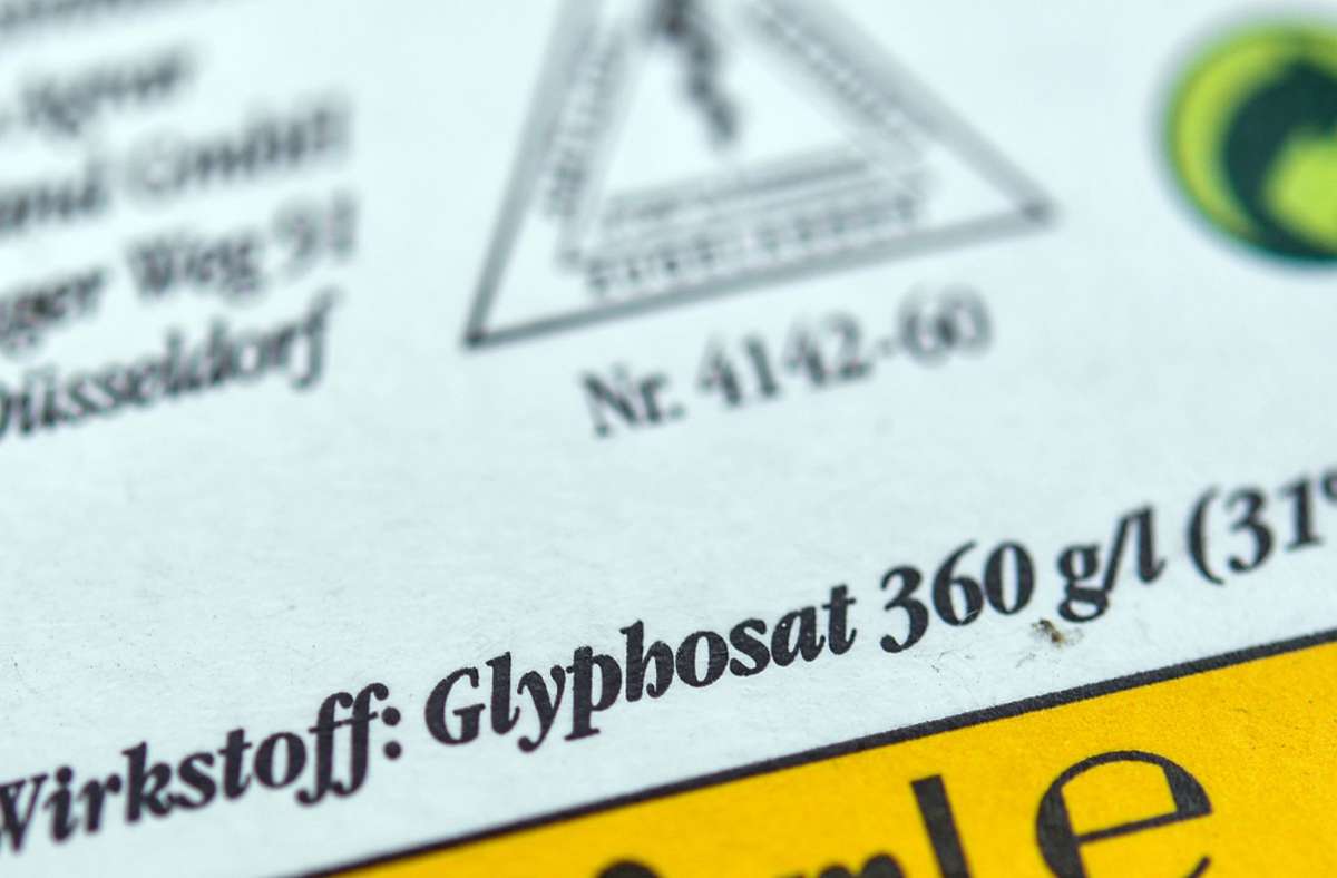 Glyphosat: EU-Kommission ist für die Zulassung für weitere zehn Jahre