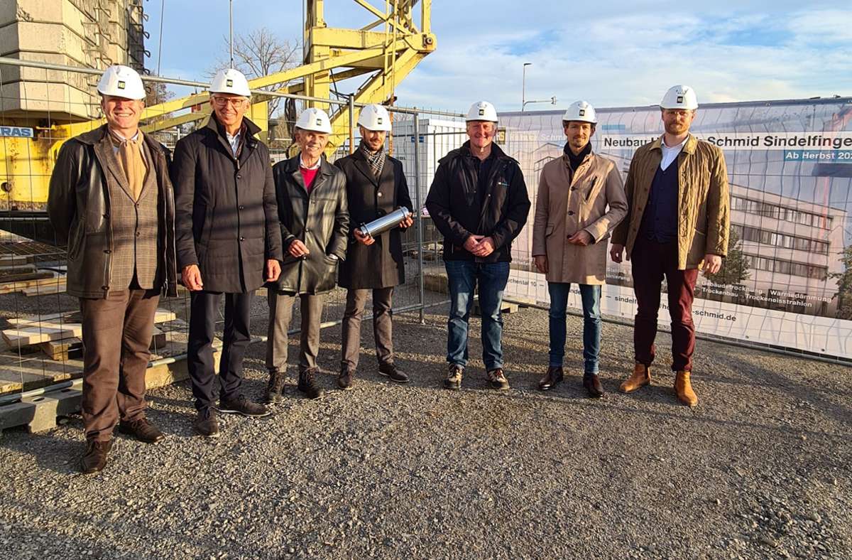 Neubau in Darmsheim: Grundstein für neues Gebäude gelegt
