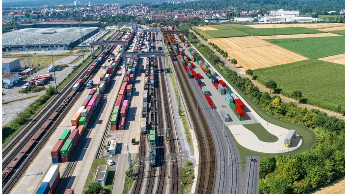 Umschlagbahnhof Kornwestheim: Bahn plant Ausbau ohne neue Gutachten
