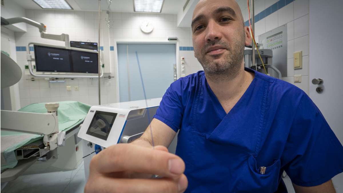 Klinikum Ludwigsburg: High-Tech-Laser hilft bei Männerleiden