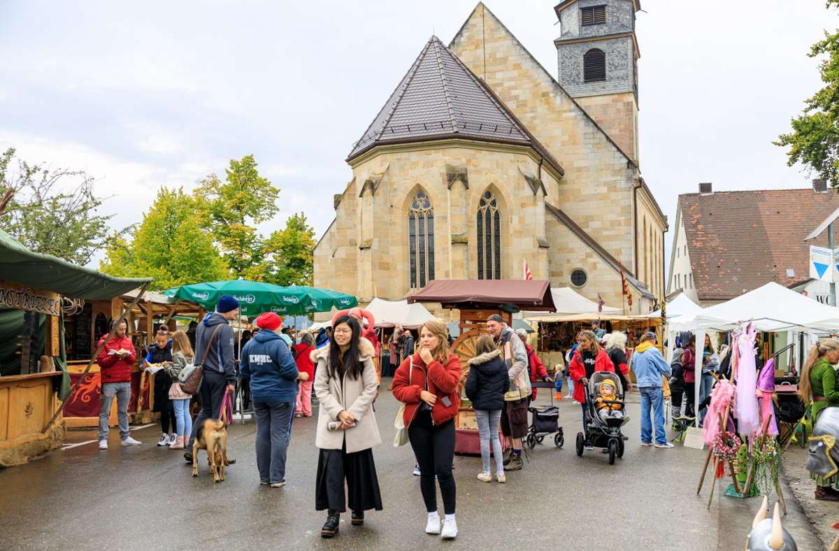 Der Mittelaltermarkt verwandelte das Schlossbergplateau am Wochenende in eine historische Kulisse