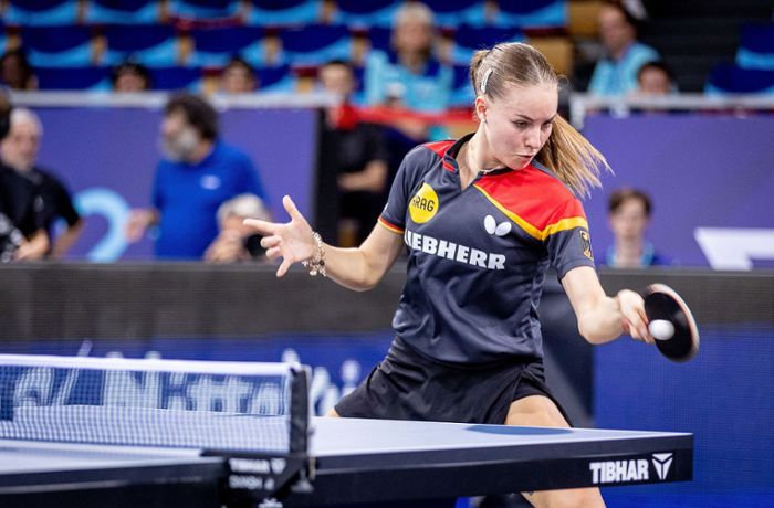 Tischtennis: Annett Kaufmann scheidet bei der EM in München aus