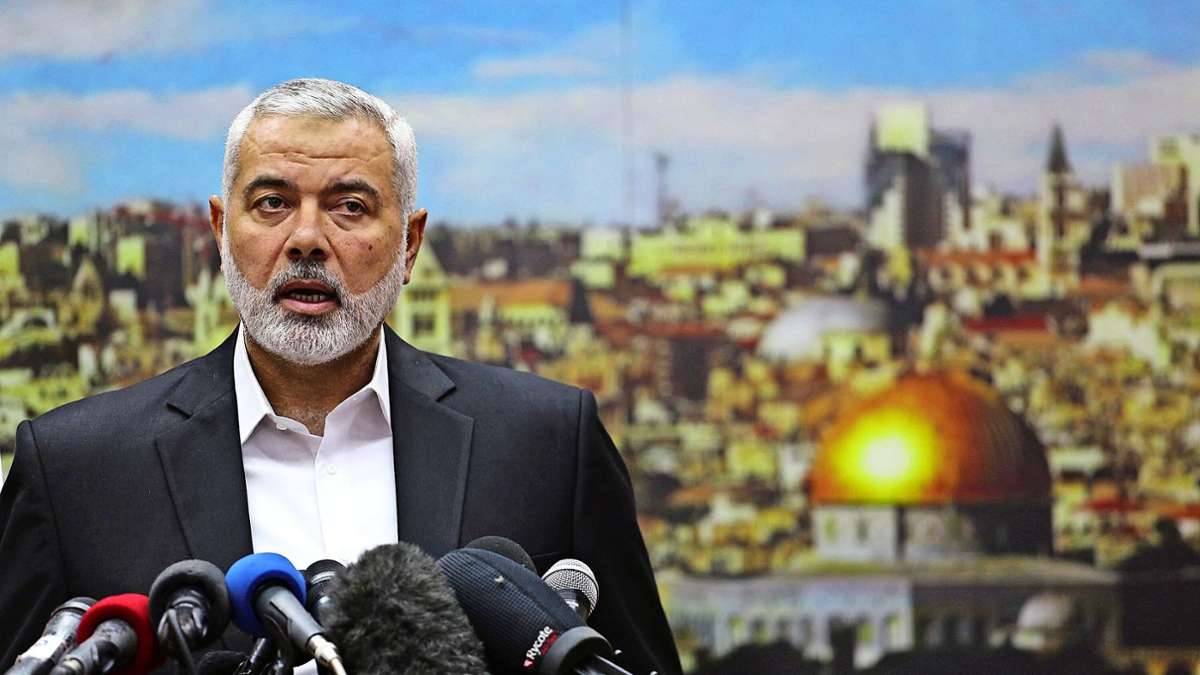 Krieg im Nahen Osten: Hamas-Chef ruft muslimische Länder zu Waffenlieferungen auf