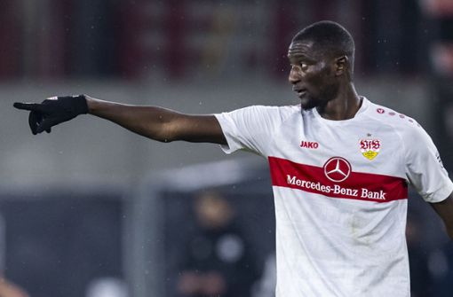 Serhou Guirassy steht erstmals seit Anfang Februar wieder im Kader des VfB Stuttgart. Foto: dpa/Tom Weller