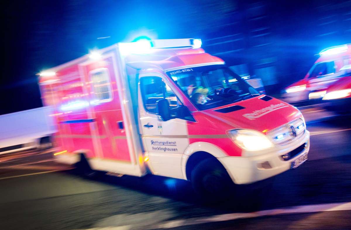 Unfall in Magstadt: Motorradfahrer wird schwer verletzt