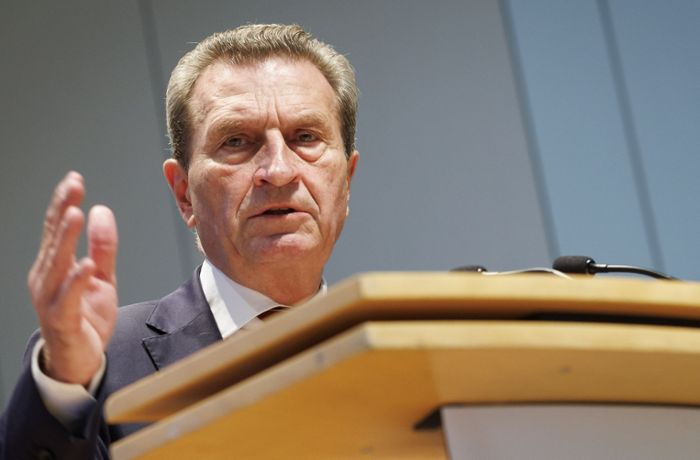 Günther Oettinger: „Deutschland ist ein kranker Fall, ein Sanierungsfall“