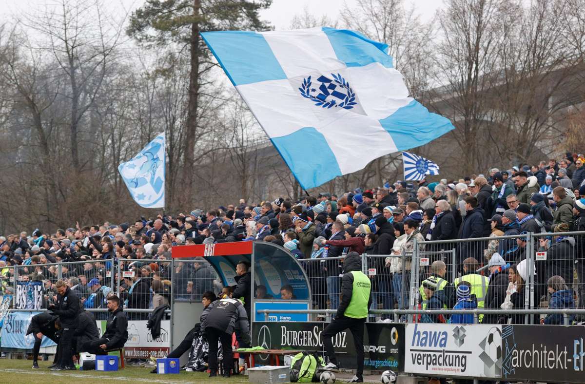 Stuttgarter Kickers im WFV-Pokal: Für die Blauen geht’s zur TSG Backnang
