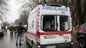 WHO: Zahlreiche Angriffe auf Notfallteams in Ukraine