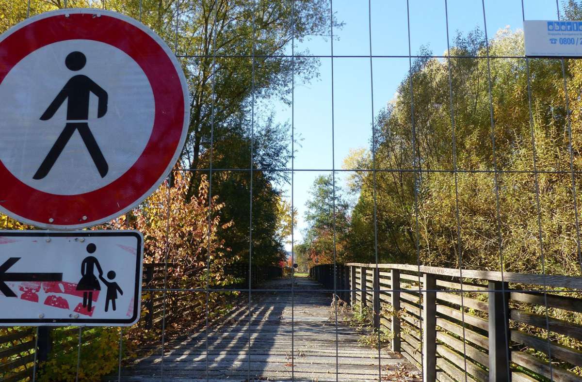 Stadtgarten Böblingen: Ja zur Brücke über den Murkenbach
