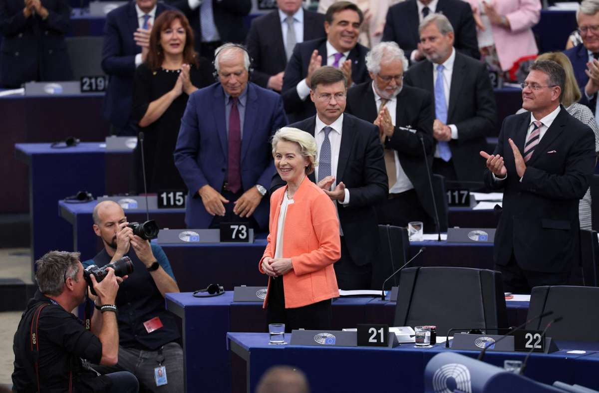 Europaparlament: Eine kurze Leistungsschau der Ursula von der Leyen