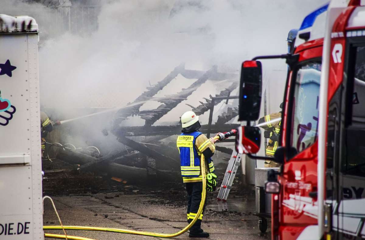 Großbrand in Böblingen: Pizzeria Monte Cassino bleibt nach Explosion vorerst geschlossen