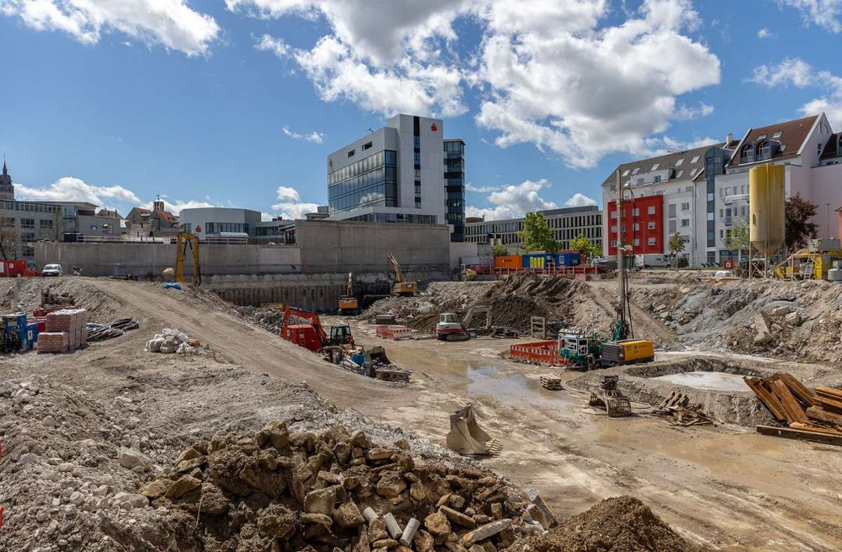 Baustellen in Böblingen: City-Center: Brumme-Allee für zwei Jahre einspurig