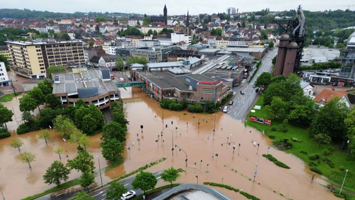 Wegen Hochwasser: Baden-Württemberg schickt Hilfskräfte ins Saarland