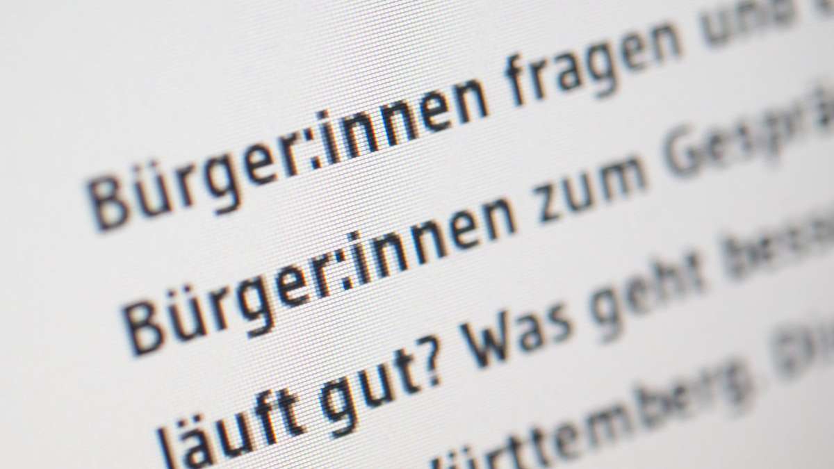 Gender-Sonderzeichen in Bayern verboten: Gesellschaft für deutsche Sprache begrüßt Verbot