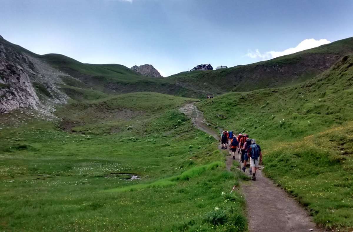 Andreas Weidle hat 2015 bereits eine Männerpilgerreise über die Alpen organisiert.
