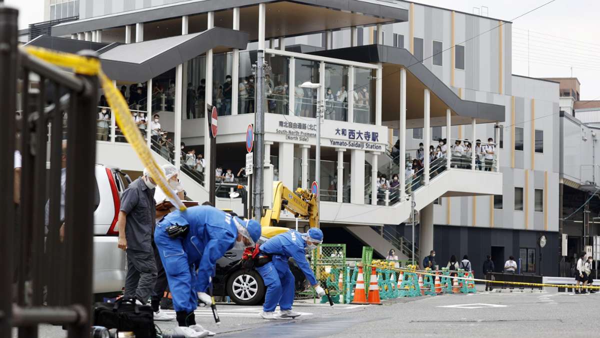 Angriff auf Japans Ex-Premier: Abe nach Mordanschlag ohne Bewusstsein –  Täter festgenommen