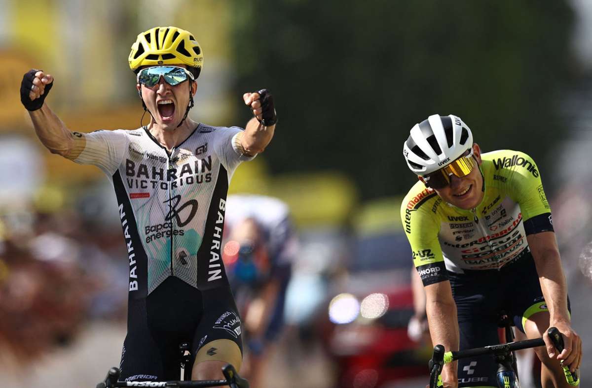 Tour de France: Zimmermann nur knapp an Etappensieg vorbei