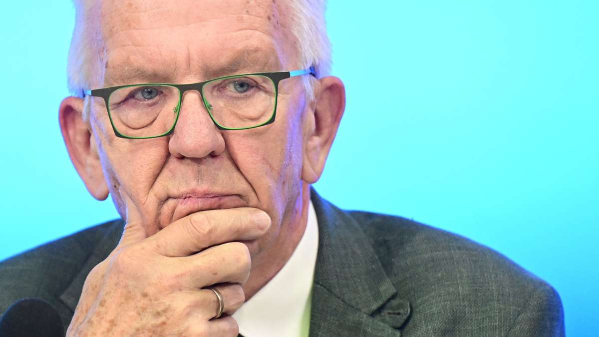 Ministerpräsident von Baden-Württemberg: Kretschmann krank –  Absage mehrerer Termine