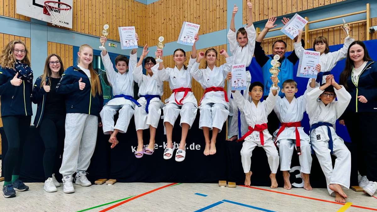 Karate: Starke Leistungen des Nachwuchses der SV Böblingen