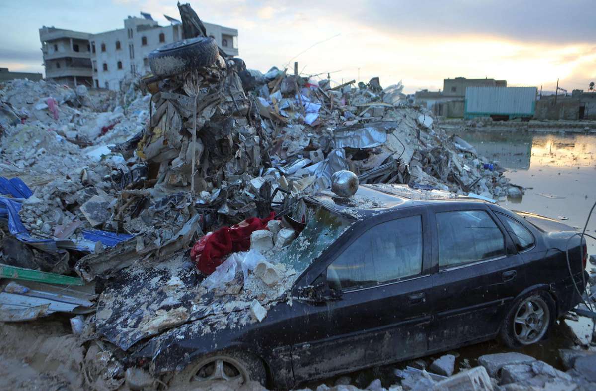 Erdbebenkatastrophe in Türkei und Syrien: Kälte, Regen und Schnee für Erdbebengebiete erwartet