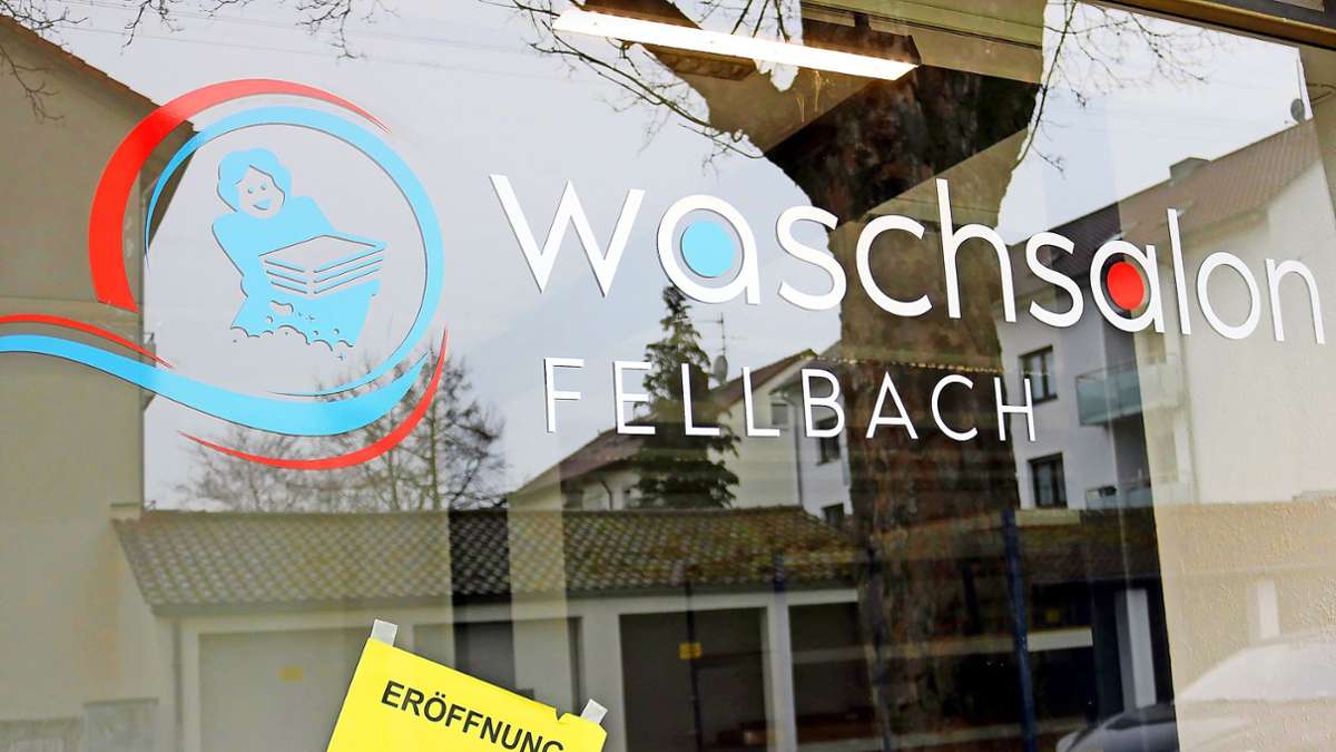 Neues Unternehmen: Fellbach hat jetzt auch einen SB-Waschsalon