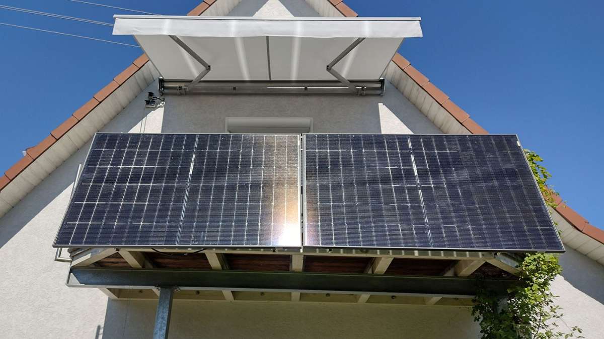Solaranlagen  in Backnang: Balkonkraftwerke werden immer beliebter