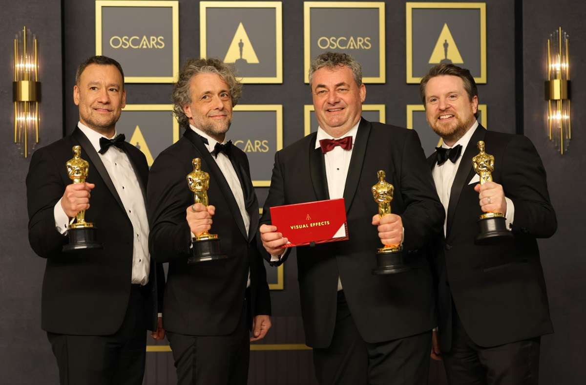 Oscars 2022: Gerd Nefzer im Glück – zweiter Oscar für Hohenloher