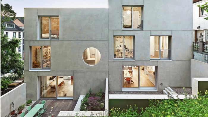 Architektenpaar zeigt sein preisgekröntes Wohnhaus in Stuttgart