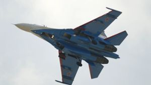 Russische Luftwaffe alarmiert wegen eines deutschen Flugzeugs