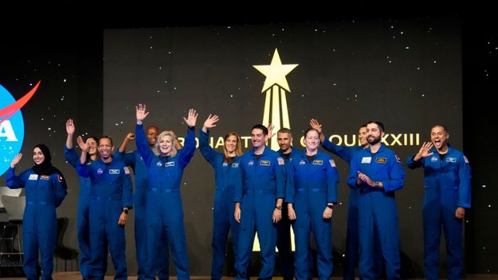 Nasa feiert Astronauten nach Ausbildungsabschluss