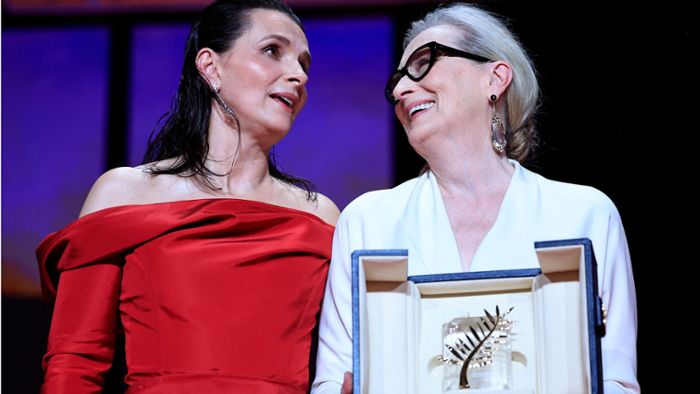Filmfestspiele in Cannes eröffnet: Meryl Streep mit Ehrenpalme ausgezeichnet