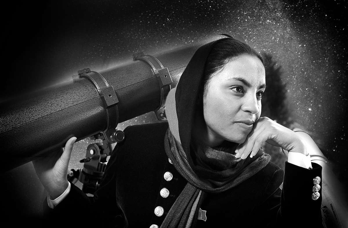 Amena Karimyan ist eine Berühmtheit: Afghanistans einzige Astronomin lebt in Böblingen